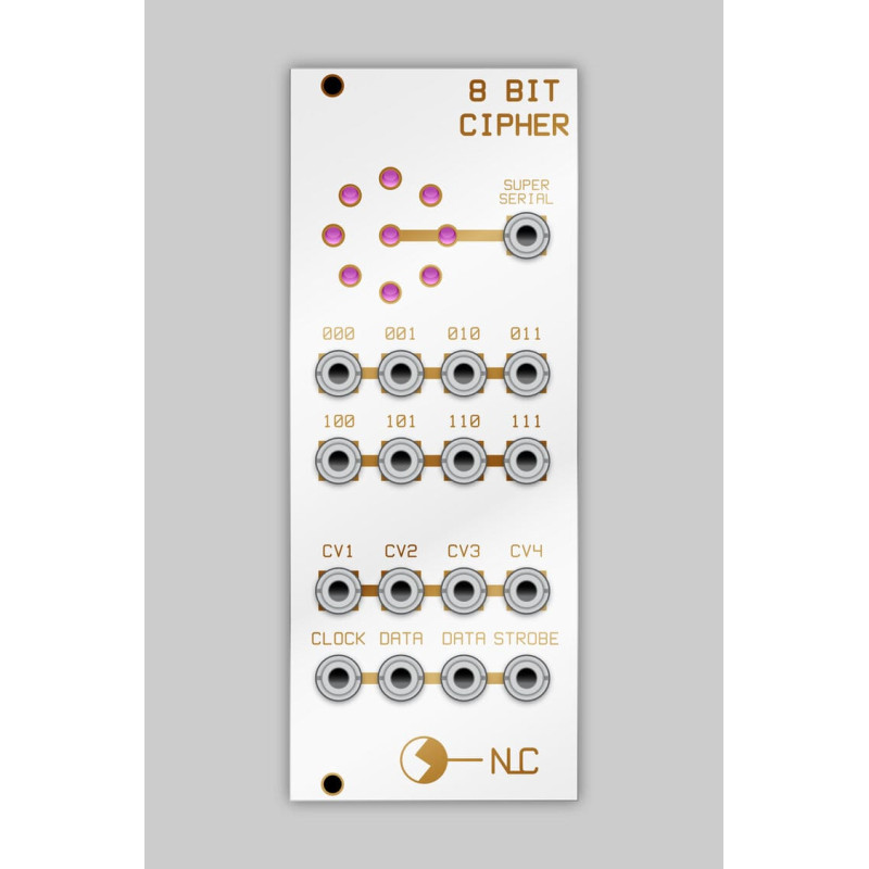 NLC1006 8-Bit Cipher (White NLC Version) - synthCube